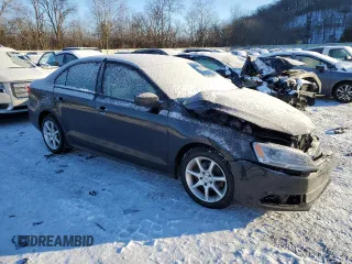 2011 Volkswagen Jetta Sedan S with VIN 3VW1K7AJ9BM044963, listed as a Copart auction lot 87917475 with 132,853 mi miles and Salvage Title. Bid and sale history available at carsss.com. Image 4.
