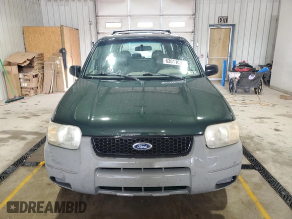 2002 Ford Escape XLS Value with VIN 1FMYU01B32KC48043, listed as a Copart auction lot 63011005 with 167,185 mi miles and Salvage title. Bid and sale history available at DreamBid. Image 5.