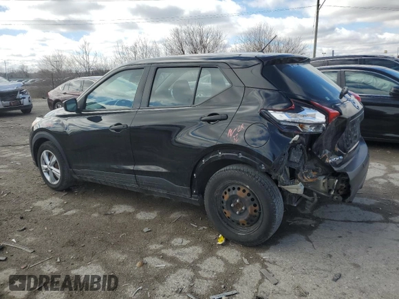 2020 Nissan Kicks S with VIN 3N1CP5BV0LL489833, listed as a Copart auction lot 46720205 with 89,602 mi miles and Salvage Title. Bid and sale history available at carsss.com. Image 2.