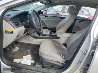 2015 Hyundai Sonata 2.4L SE with VIN 5NPE24AF9FH245448, listed as a Copart auction lot 51955425 with 0 mi miles and Salvage Title. Bid and sale history available at carsss.com. Image 7.