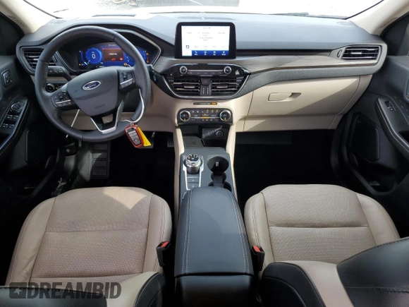 2020 Ford Escape Titanium with VIN 1FMCU9J91LUC38161, listed as a Copart auction lot 64293535 with 48,682 mi miles and Salvage title. Bid and sale history available at DreamBid. Image 8.