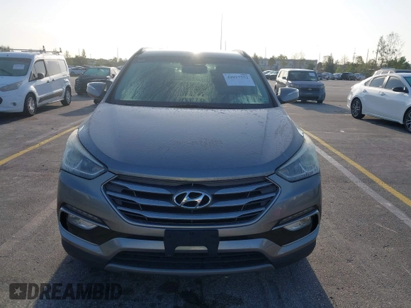 2017 Hyundai Santa Fe 2.4L z VIN 5XYZU3LB0HG420910, wystawiony jako IAAI lot #42017552 z przebiegiem 184 666 mil mil oraz . Historia ofert i sprzedaży dostępna na DreamBid. Obrazek 12.