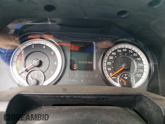 2021 Ram 1500 Classic SLT with VIN 1C6RR6LG4MS540364, listed as a Copart auction lot 49091045 with 82,405 mi miles and Salvage Title. Bid and sale history available at carsss.com. Image 9.