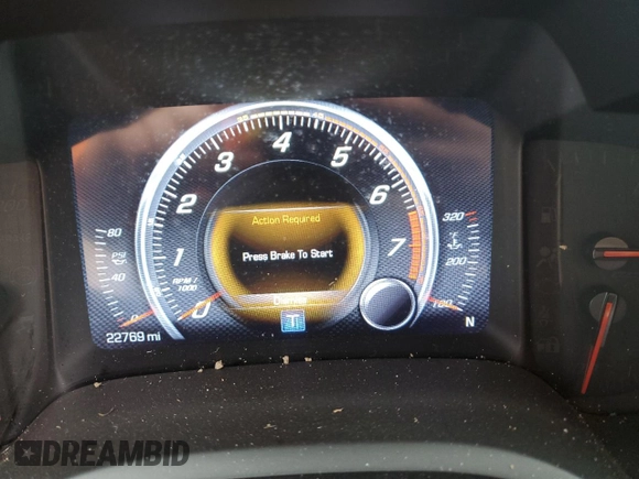 2019 Chevrolet Corvette Grand Sport 1LT z VIN 1G1YW2D71K5112647, wystawiony jako Copart lot #85792194 z przebiegiem 22 769 mil mil oraz Szkoda całkowita • Salvage title. Historia ofert i sprzedaży dostępna na DreamBid. Obrazek 9.