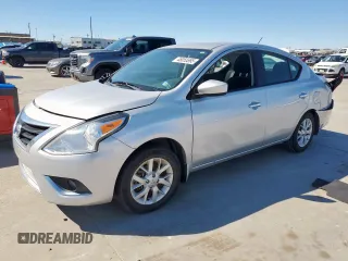 2017 Nissan Versa SV z VIN 3N1CN7AP6HL891609, wystawiony jako Copart lot #48055595 z przebiegiem 55 637 mil mil oraz Szkoda całkowita • Salvage title. Historia ofert i sprzedaży dostępna na DreamBid. Obrazek 1.