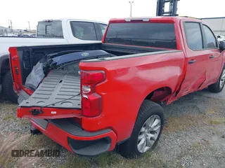 2025 Chevrolet Silverado 1500 Custom with VIN 1GCPABEK2SZ132029, listed as a IAAI auction lot 41791262 with 2,458 mi miles and . Bid and sale history available at DreamBid. Image 4.