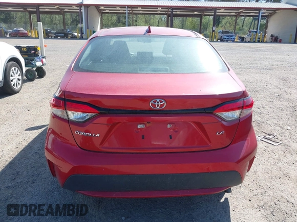 2021 Toyota Corolla LE with VIN 5YFEPMAE2MP180273, listed as a IAAI auction lot 42100956 with 32,168 mi miles. Bid and sale history available at carsss.com. Image 16.