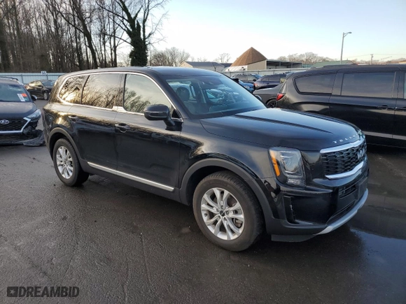 2022 Kia Telluride LX with VIN 5XYP2DHC2NG303815, listed as a Copart auction lot 85500094 with 17,786 mi miles and Salvage Title. Bid and sale history available at carsss.com. Image 4.