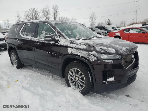 2023 Chevrolet Traverse LT Cloth with VIN 1GNEVGKW2PJ165982, listed as a Copart auction lot 44550735 with 68,503 mi miles and Non Repairable. Bid and sale history available at carsss.com. Image 4.