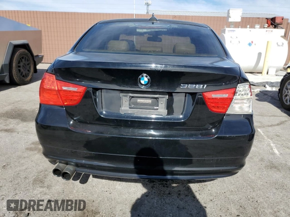 2011 BMW 3 Series 328i with VIN WBAPH7G55BNM58606, listed as a Copart auction lot 43454655 with 203,647 mi miles and Salvage Title. Bid and sale history available at carsss.com. Image 6.