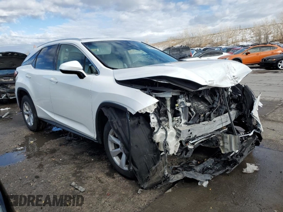 2017 Lexus RX with VIN 2T2ZZMCA2HC061727, listed as a Copart auction lot 43400855 with 97,696 mi miles and Salvage Title. Bid and sale history available at carsss.com. Image 4.