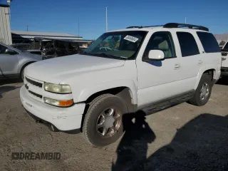 2003 Chevrolet Tahoe Z71 with VIN 1GNEK13T93R106806, listed as a Copart auction lot 80466604 with 216,303 mi miles and Salvage Title. Bid and sale history available at carsss.com. Image 1.