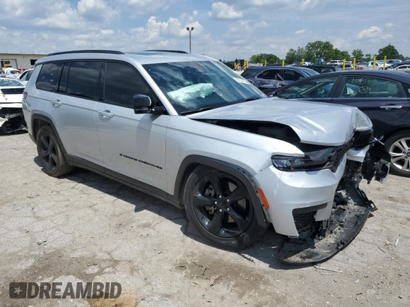 2023 Jeep Grand Cherokee Laredo with VIN 1C4RJKAG4P8790166, listed as a Copart auction lot 59124455 with 41,172 mi miles and Salvage title. Bid and sale history available at DreamBid. Image 4.