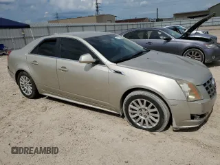 2013 Cadillac CTS Luxury with VIN 1G6DE5E53D0173170, listed as a Copart auction lot 64133664 with 207,068 mi miles and Salvage Title. Bid and sale history available at carsss.com. Image 4.