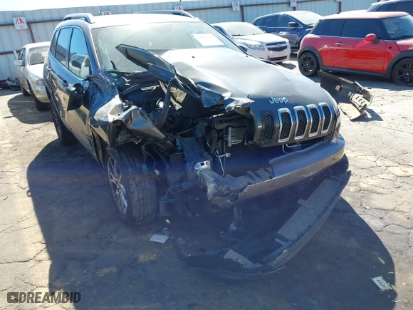 2014 Jeep Cherokee Latitude with VIN 1C4PJLCB1EW153825, listed as a IAAI auction lot 41675220 with 208,943 mi miles. Bid and sale history available at carsss.com. Image 17.