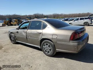 2003 Chevrolet Impala with VIN 2G1WF52E039354781, listed as a Copart auction lot 45527135 with 169,687 mi miles and Salvage Title. Bid and sale history available at carsss.com. Image 2.