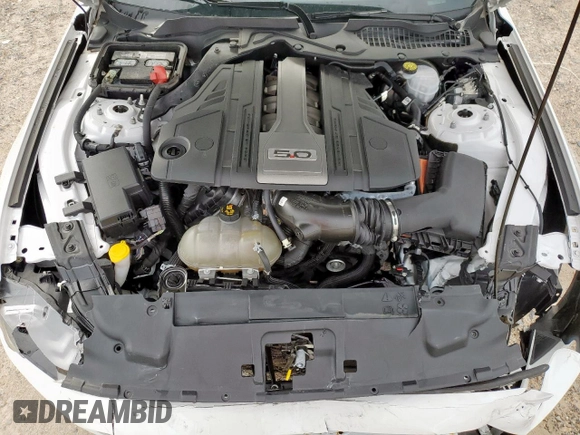 2019 Ford Mustang GT with VIN 1FA6P8CFXK5156823, listed as a Copart auction lot 64092215 with 29,224 mi miles and Salvage title. Bid and sale history available at DreamBid. Image 11.