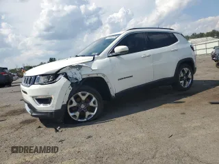 2019 Jeep Compass Limited with VIN 3C4NJDCB1KT620224, listed as a Copart auction lot 62383615 with 75,679 mi miles and Salvage title. Bid and sale history available at DreamBid. Image 1.