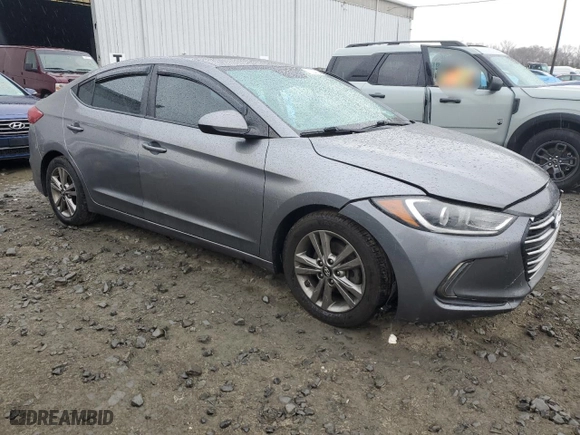 2018 Hyundai Elantra SEL with VIN 5NPD84LF8JH309172, listed as a Copart auction lot 47062825 with 94,378 mi miles and Salvage Title. Bid and sale history available at carsss.com. Image 4.