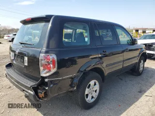 2007 Honda Pilot LX z VIN 5FNYF28107B021596, wystawiony jako Copart lot #51256235 z przebiegiem 176 391 mil mil oraz Czysty tytuł • Clean title. Historia ofert i sprzedaży dostępna na DreamBid. Obrazek 3.