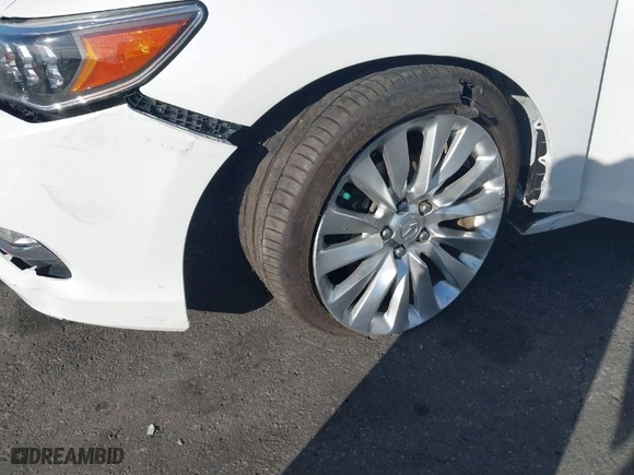 2014 Acura RLX Advance Pkg with VIN JH4KC1F93EC007718, listed as a IAAI auction lot 41622363 with 66,130 mi miles. Bid and sale history available at carsss.com. Image 6.