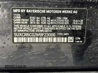 2021 BMW X5 xDrive40i с VIN 5UXCR6C02M9F23086, выставлен на аукционе Copart как лот 65008095 с пробегом 67 799 миль миль и Чистый • Clean title. История ставок и продаж доступна на DreamBid. Изображение 10.