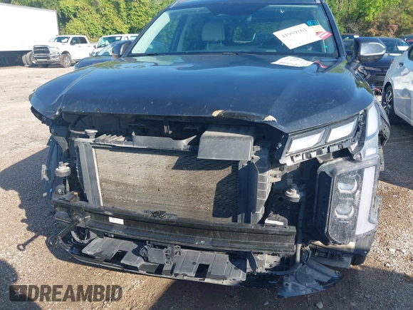 2024 Hyundai Palisade Calligraphy z VIN KM8R7DGE9RU713380, wystawiony jako IAAI lot #41959261 z przebiegiem 39 401 mil mil oraz . Historia ofert i sprzedaży dostępna na DreamBid. Obrazek 6.