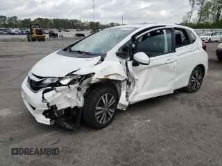 2018 Honda Fit EX с VIN 3HGGK5H85JM701259, выставлен на аукционе Copart как лот 51614605 с пробегом 38 615 миль миль и Списание • Salvage title. История ставок и продаж доступна на DreamBid. Изображение 1.