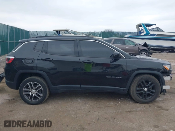 2018 Jeep Compass Latitude with VIN 3C4NJCBB7JT285996, listed as a IAAI auction lot 42063437 with 91,505 mi miles and . Bid and sale history available at DreamBid. Image 14.