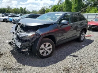 2025 Toyota RAV4 LE with VIN 2T3K1RFV0SC305544, listed as a Copart auction lot 51659605 with 2,246 mi miles and Salvage Title. Bid and sale history available at carsss.com. Image 1.