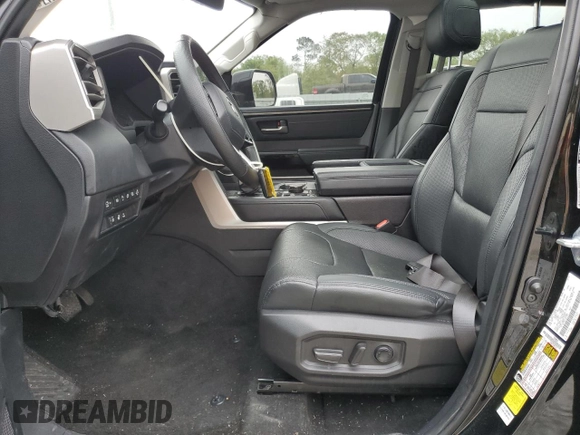 2023 Toyota Tundra Limited with VIN 5TFJA5DB2PX057585, listed as a Copart auction lot 51068025 with 45,403 mi miles and Salvage title. Bid and sale history available at DreamBid. Image 7.