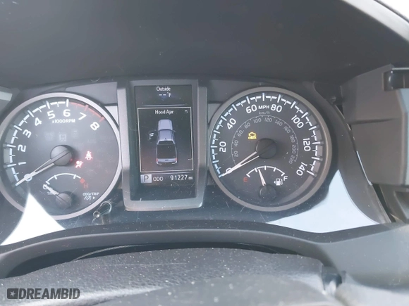 2016 Toyota Tacoma SR5 with VIN 3TMDZ5BN8GM004995, listed as a IAAI auction lot 41979497 with 91,227 mi miles. Bid and sale history available at carsss.com. Image 7.