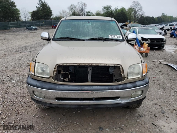 2002 Toyota Tundra SR5 with VIN 5TBRT34112S297226, listed as a Copart auction lot 52827615 with 243,894 mi miles and Clean Title. Bid and sale history available at carsss.com. Image 5.
