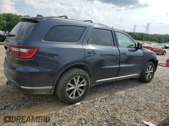 2016 Dodge Durango Limited with VIN 1C4RDJDG0GC424652, listed as a Copart auction lot 59841835 with 162,560 mi miles and Salvage title. Bid and sale history available at DreamBid. Image 3.