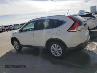 2012 Honda CR-V EX-L with VIN 5J6RM3H79CL042680, listed as a Copart auction lot 41404365 with 79,946 mi miles and Salvage Title. Bid and sale history available at carsss.com. Image 2.