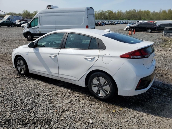 2017 Hyundai Ioniq Blue z VIN KMHC65LC3HU037395, wystawiony jako Copart lot #54476255 z przebiegiem 60 242 mil mil oraz Szkoda całkowita • Salvage title. Historia ofert i sprzedaży dostępna na DreamBid. Obrazek 2.