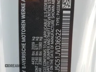 2018 BMW M2 z VIN WBS1J5C51JVD36522, wystawiony jako Copart lot #61423854 z przebiegiem 57 933 mil mil oraz Szkoda całkowita • Salvage title. Historia ofert i sprzedaży dostępna na DreamBid. Obrazek 14.