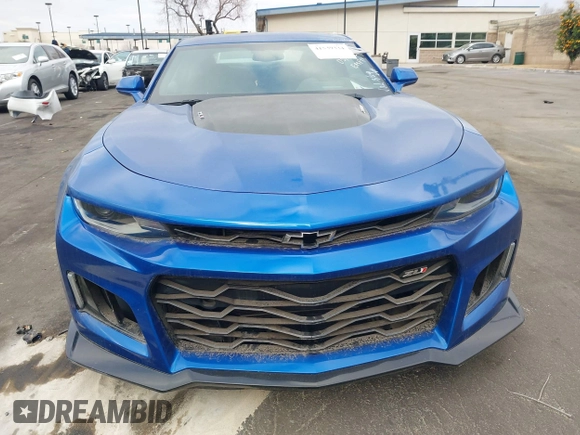 2018 Chevrolet Camaro ZL1 with VIN 1G1FK1R6XJ0122327, listed as a IAAI auction lot 41539334 with 26,178 mi miles and . Bid and sale history available at DreamBid. Image 12.