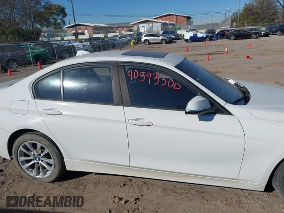 2016 BMW 3 Series 320i xDrive with VIN WBA8E5G51GNU21867, listed as a IAAI auction lot 40593300 with 99,044 mi miles and . Bid and sale history available at DreamBid. Image 13.
