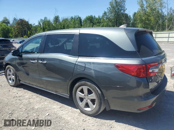 2019 Honda Odyssey EX с VIN 5FNRL6H55KB016040, выставлен на аукционе Copart как лот 64958225 с пробегом 105 428 миль миль и Списание • Salvage title. История ставок и продаж доступна на DreamBid. Изображение 2.