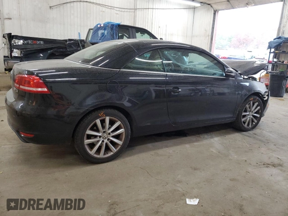 2013 Volkswagen Eos Komfort with VIN WVWBW8AH6DV003584, listed as a Copart auction lot 78823294 with 107,792 mi miles and Clean Title. Bid and sale history available at DreamBid. Image 3.