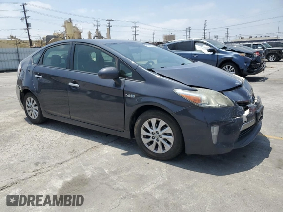 2014 Toyota Prius with VIN JTDKN3DP2E3055722, listed as a Copart auction lot 61860565 with 242,956 mi miles and Salvage title. Bid and sale history available at DreamBid. Image 4.