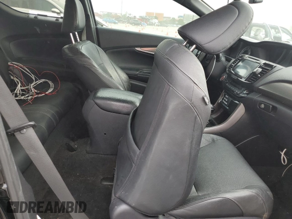 2016 Honda Accord Touring with VIN 1HGCT2B07GA005988, listed as a Copart auction lot 60739935 with 144,337 mi miles and Clean title. Bid and sale history available at DreamBid. Image 10.