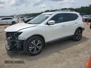 2017 Nissan Rogue SL with VIN 5N1AT2MT5HC837232, listed as a Copart auction lot 57581455 with 116,635 mi miles and Salvage title. Bid and sale history available at DreamBid. Image 1.