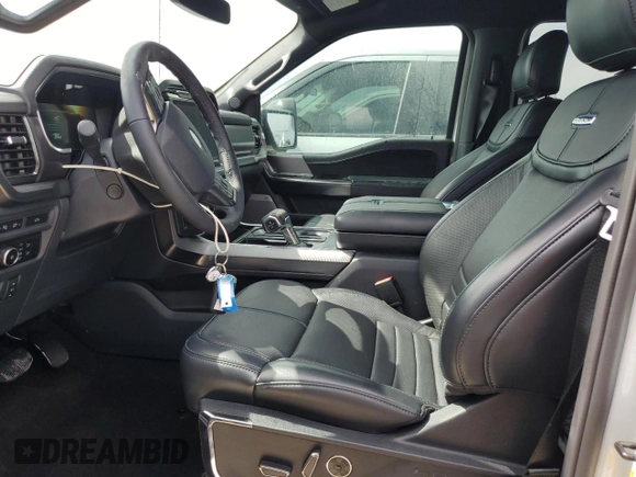 2024 Ford F-150 with VIN 1FTFW7LD7RFB19660, listed as a Copart auction lot 77467324 with 4,891 mi miles and Non repairable. Bid and sale history available at DreamBid. Image 7.