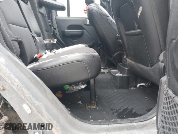 2023 Jeep Wrangler Willys with VIN 1C4HJXDN1PW596046, listed as a IAAI auction lot 41580875 with 48,451 mi miles and . Bid and sale history available at DreamBid. Image 8.