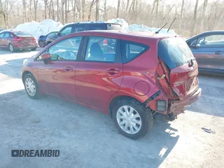 2016 Nissan Note S Plus with VIN 3N1CE2CPXGL397459, listed as a IAAI auction lot 41558808 with 90,071 mi miles and . Bid and sale history available at DreamBid. Image 3.