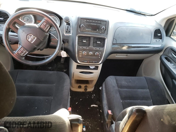 2014 Dodge Grand Caravan American Value with VIN 2C4RDGBG5ER185593, listed as a Copart auction lot 48768065 with 167,834 mi miles and Salvage Title. Bid and sale history available at DreamBid. Image 8.