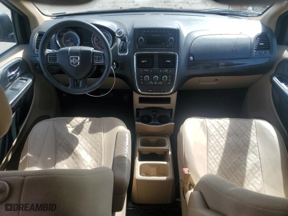 2015 Dodge Grand Caravan American Value Pkg with VIN 2C4RDGBG2FR615727, listed as a Copart auction lot 51676455 with 106,667 mi miles and Salvage Title. Bid and sale history available at carsss.com. Image 8.