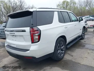 2021 Chevrolet Tahoe Z71 with VIN 1GNSKPKD6MR160422, listed as a IAAI auction lot 41920107 with 37,399 mi miles. Bid and sale history available at carsss.com. Image 4.